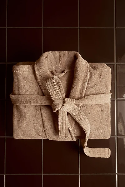 Cotton Terry Bathrobe
