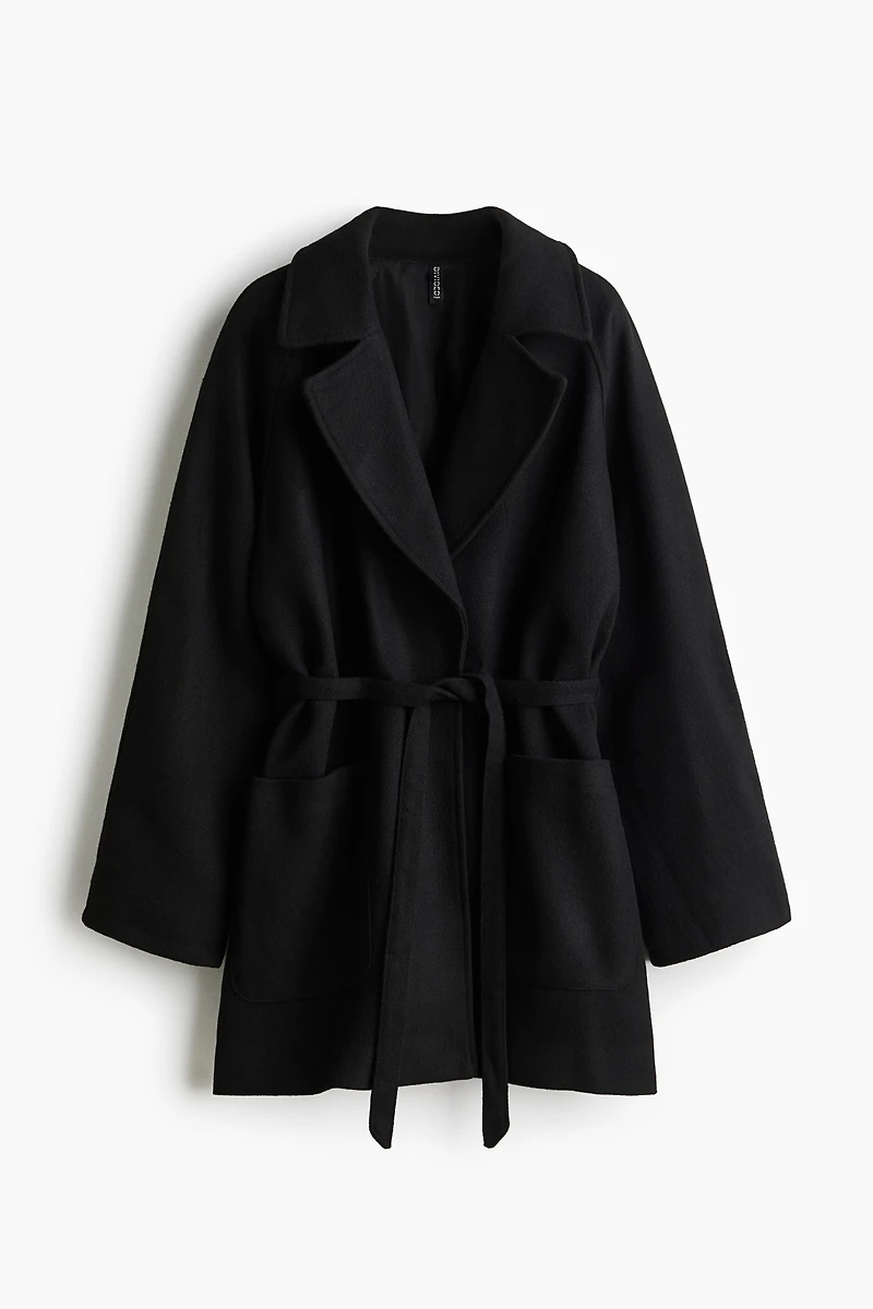 Tie-Belt Coat