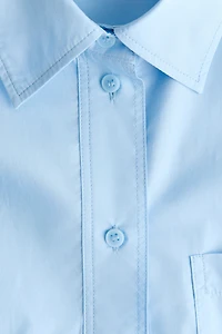 Oversized Poplin Shirt