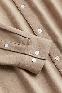 Chemise Coupe Classique en flanelle