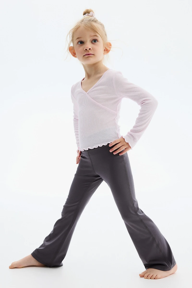 Flared Sports Leggings with SoftMove™