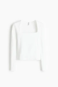 Long-Sleeved Microfiber Top