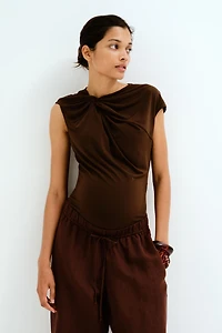 MAMA Before & After Linen-blend Pants