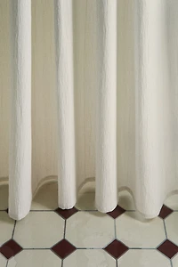 Rideau de douche en mousseline