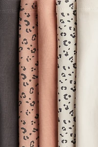 5-pack Cotton Capri Leggings