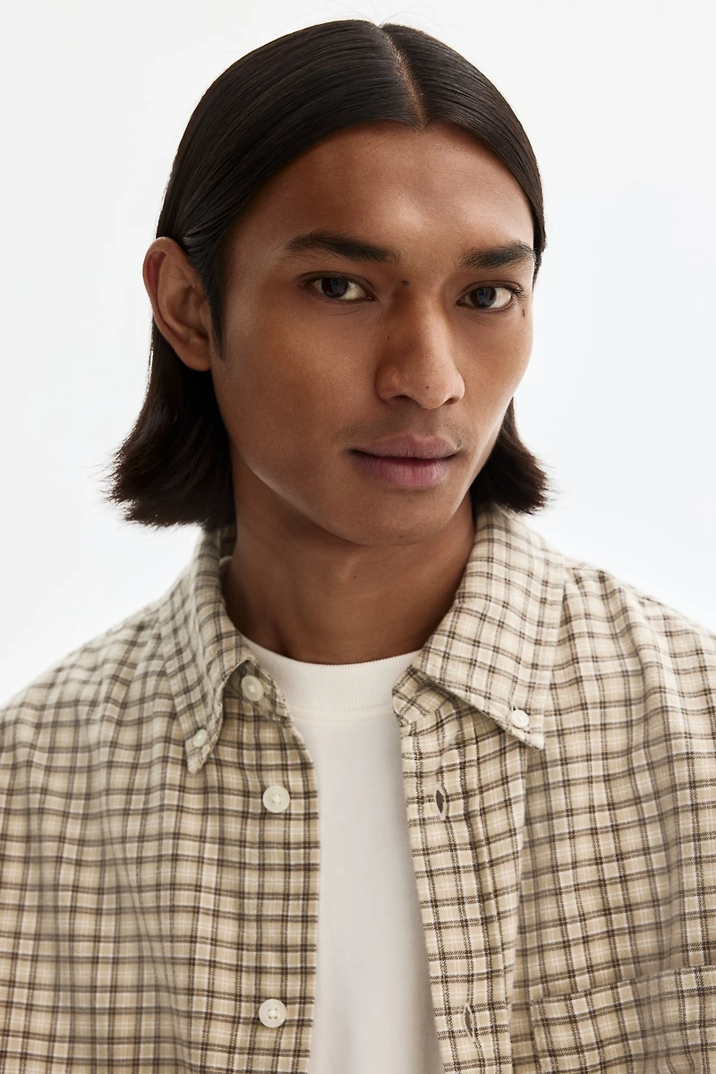 Chemise décontractée en coton