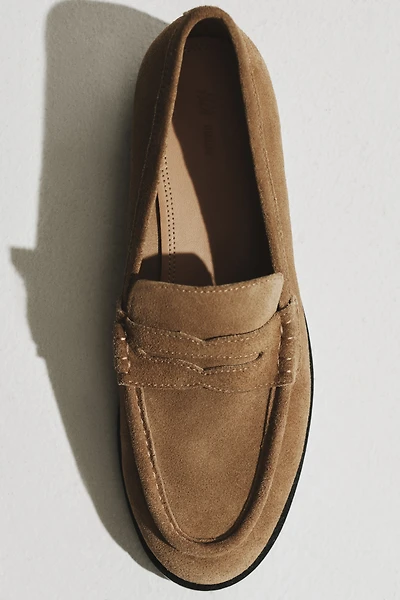 Suede Loafers