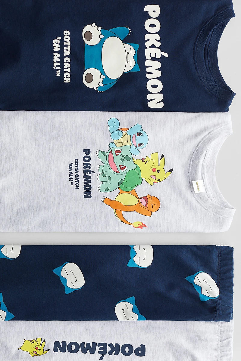 2-pack Snug Fit Cotton Pajamas