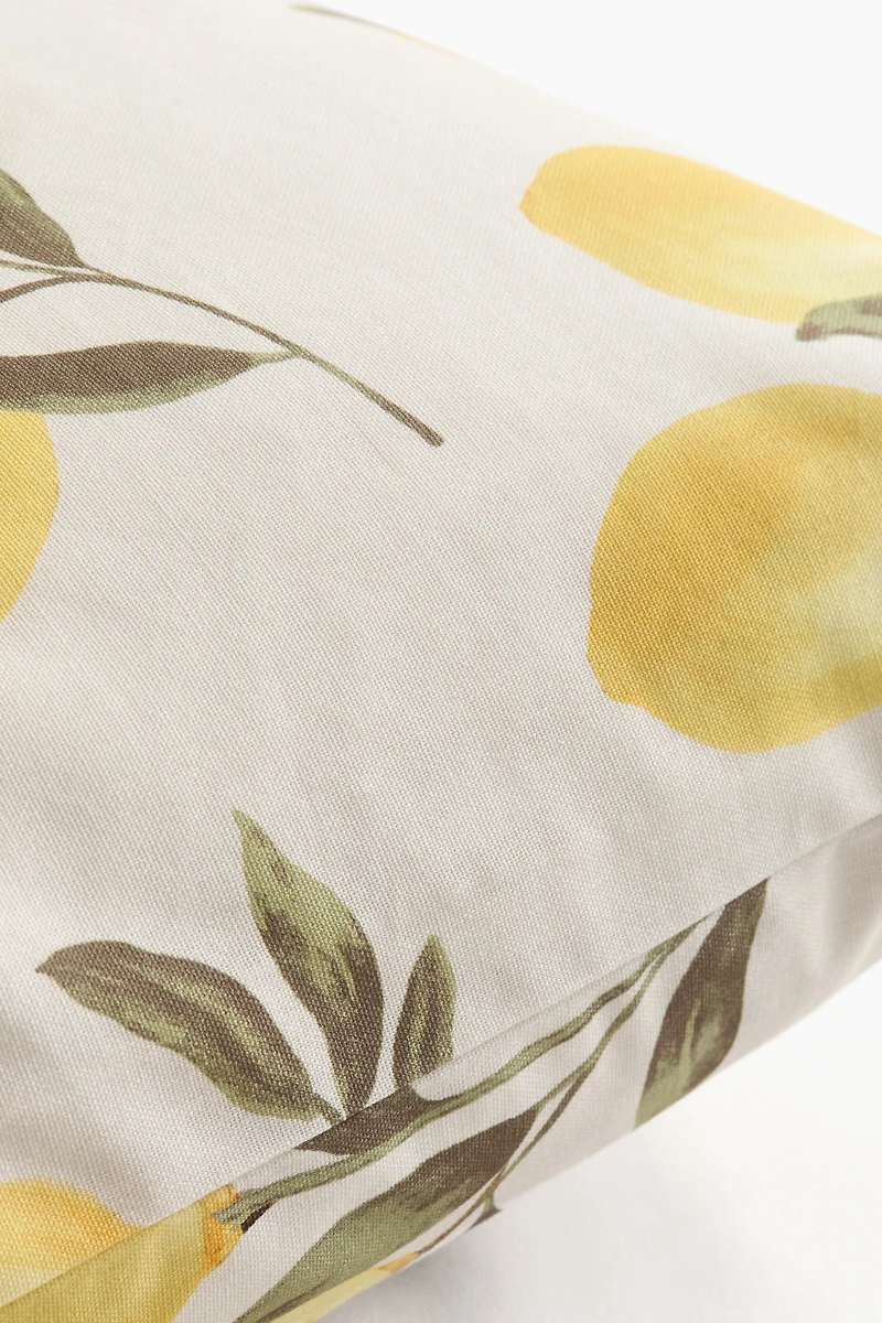 Housse de coussin à motif