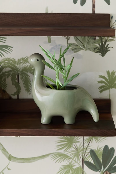 Dinosaur Stoneware Plant Pot