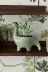 Dinosaur Stoneware Plant Pot