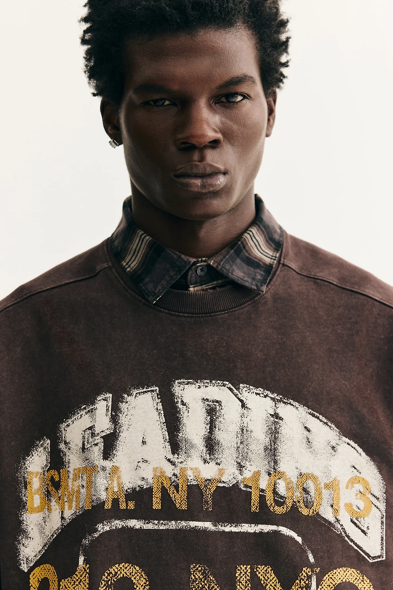 T-shirt court grande taille