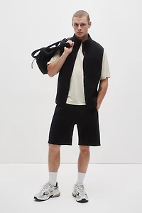 Regular-Fit Teddy Fleece Sports Vest