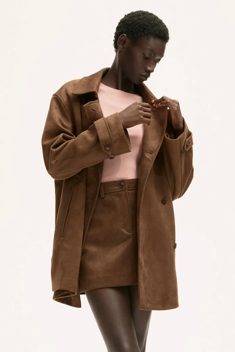 Veste à fermeture croisée