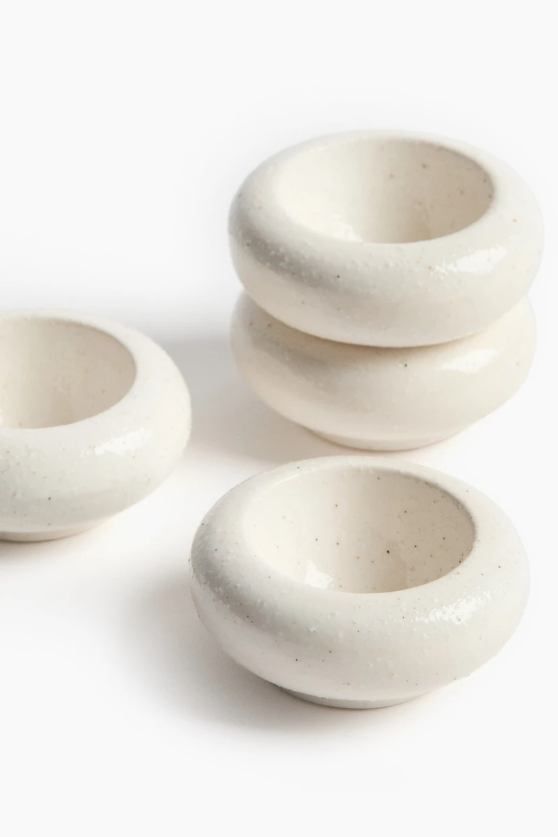 4-Pack Stoneware Egg Cups
