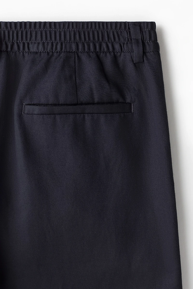 Regular-Fit Lyocell-Blend Pants