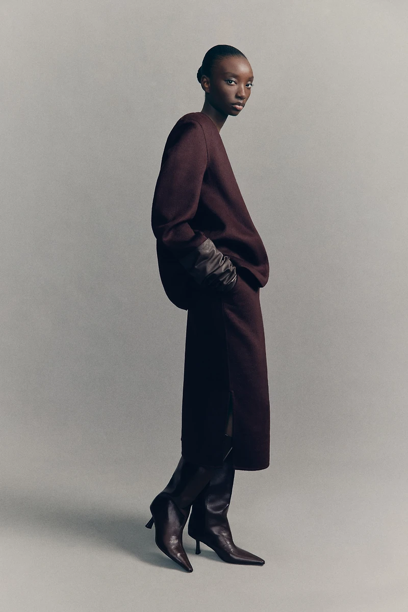 Handmade Wool-Blend Top