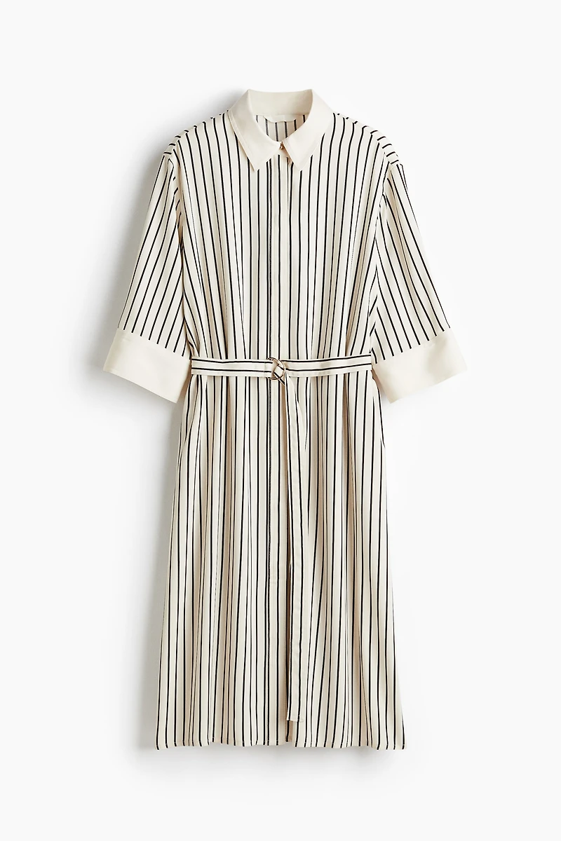 Shirt Dress with Belt