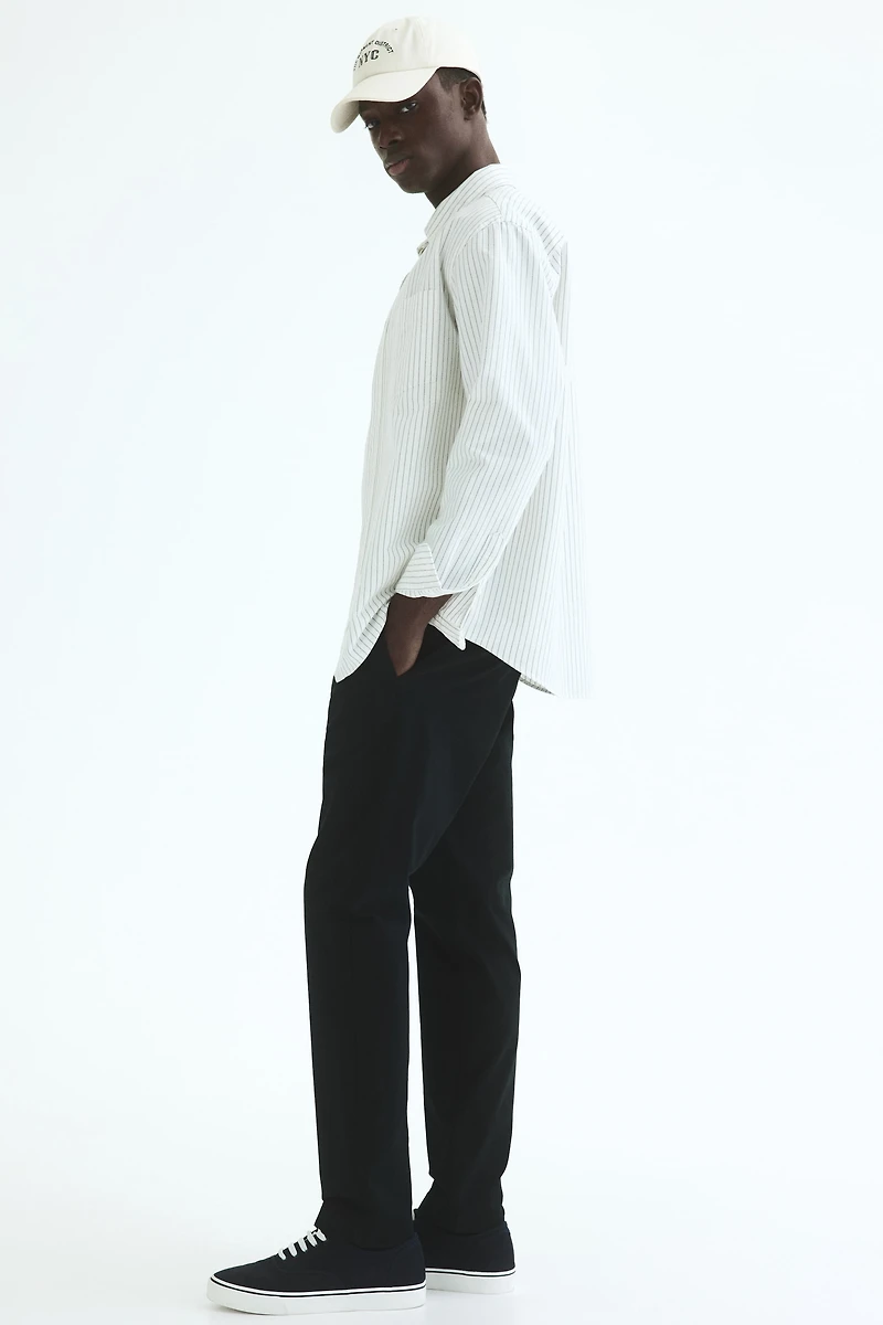 Slim-Fit Cotton Chinos