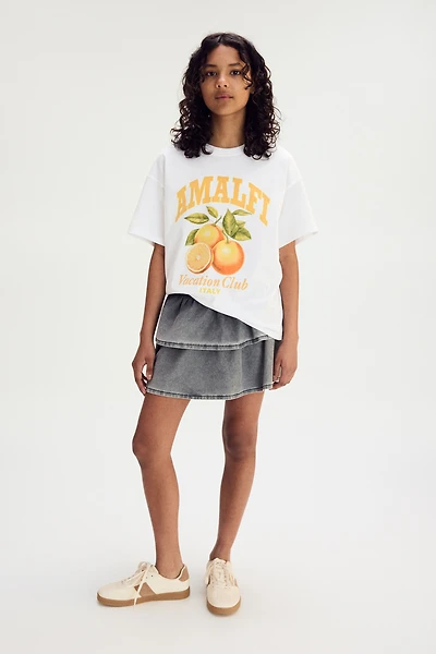 T-shirt grande taille en coton