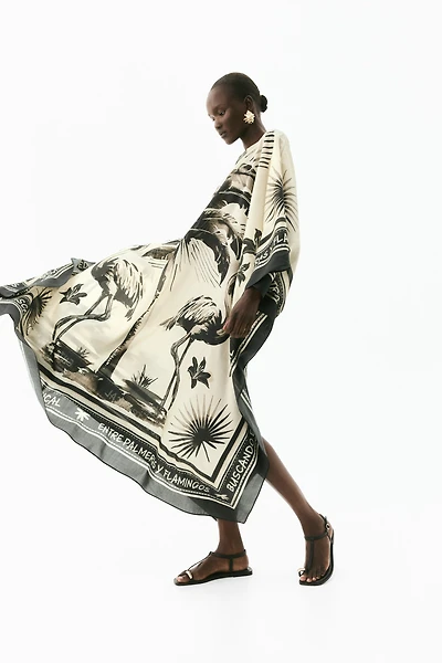 Oversized Kaftan Dress