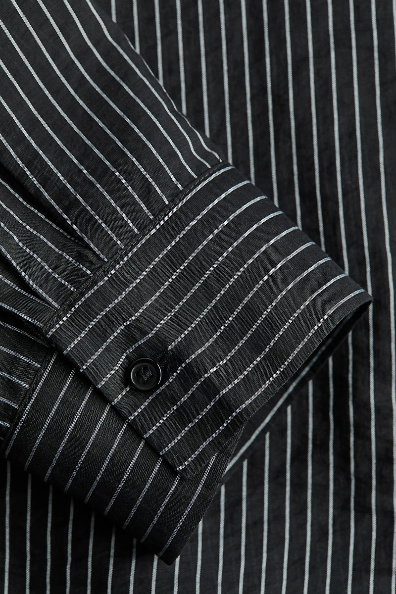 Scarf-Detail Shirt