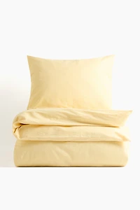 Seersucker Twin Duvet Cover Set