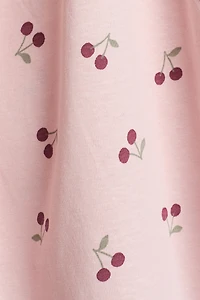 Printed Cotton Dress