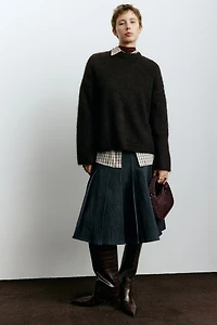 Oversized Mohair-Blend Sweater