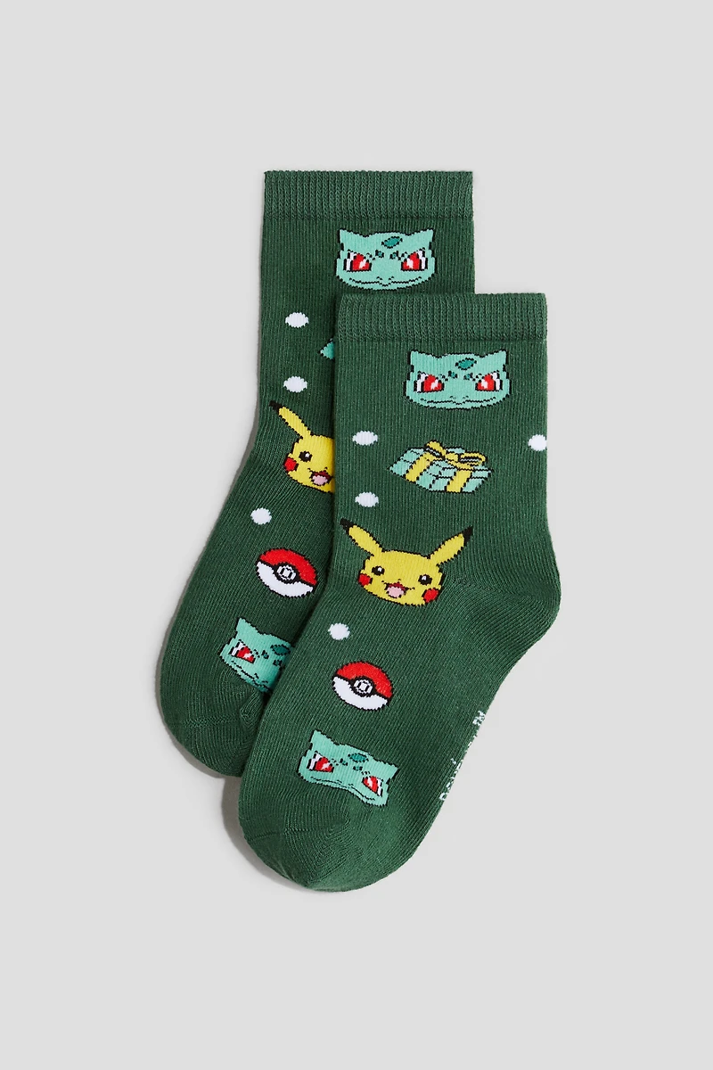 5-Pack Patterned Socks
