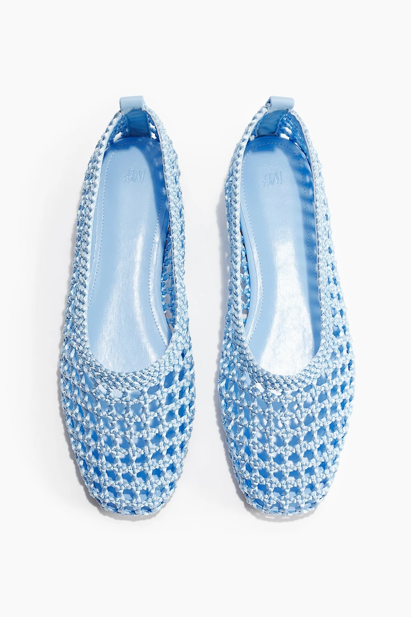 Ballerines tressées