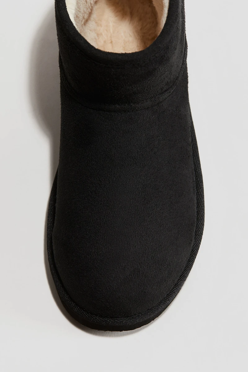 Bottines chaudement doublées