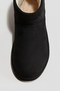 Bottines chaudement doublées
