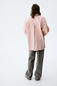 MAMA Cotton Poplin Shirt