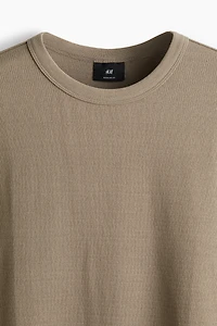 T-shirt gaufré classique