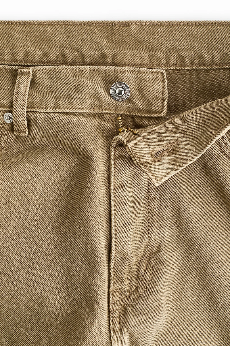 Barrel Regular Waist Jeans