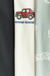 Lot de 3 T-shirts en coton