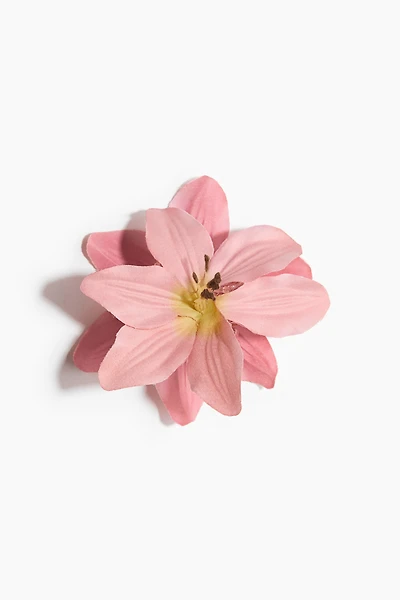 Pince à cheveux avec appliqué floral