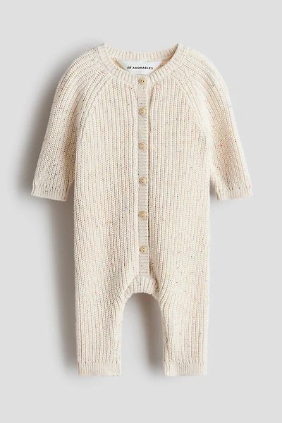 Cotton-Knit Jumpsuit