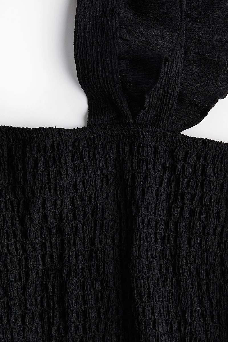 Smocked Crop Top