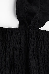 Smocked Crop Top