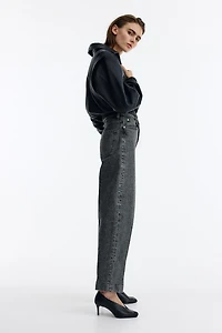 Barrel High Ankle Jeans