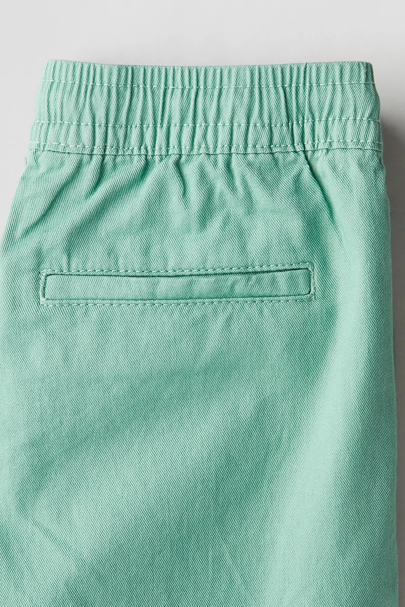 Cotton Twill Shorts