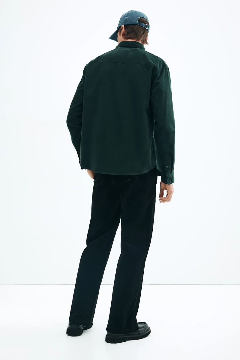 Relaxed-Fit Corduroy Pants