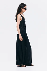 Embellished One-Shoulder Top