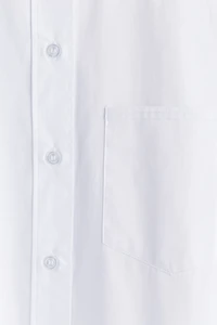 Loose-fit cotton shirt