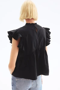 Embroidered Cotton Blouse