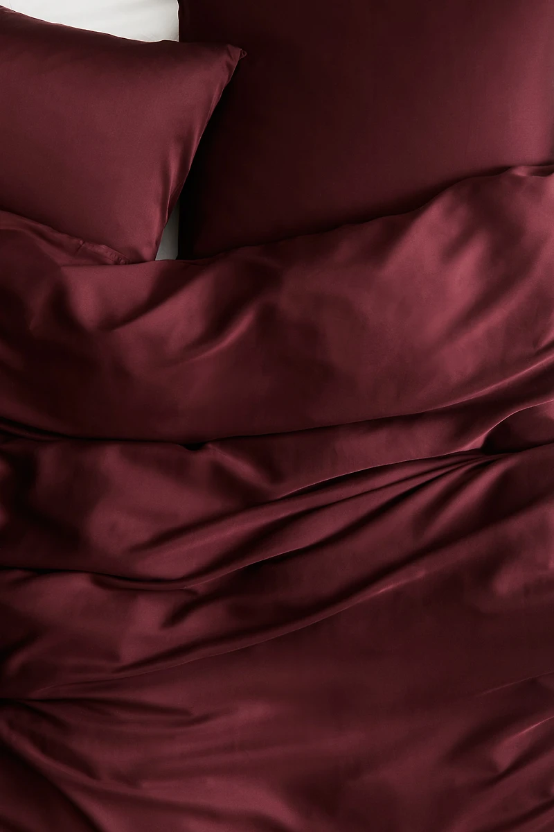 Satin King/Queen Duvet Cover Set