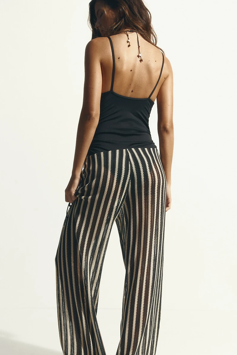 Pantalon de plage à jambes droites