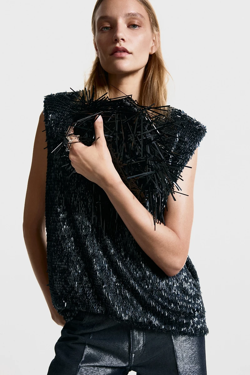 Embellished Clutch Bag